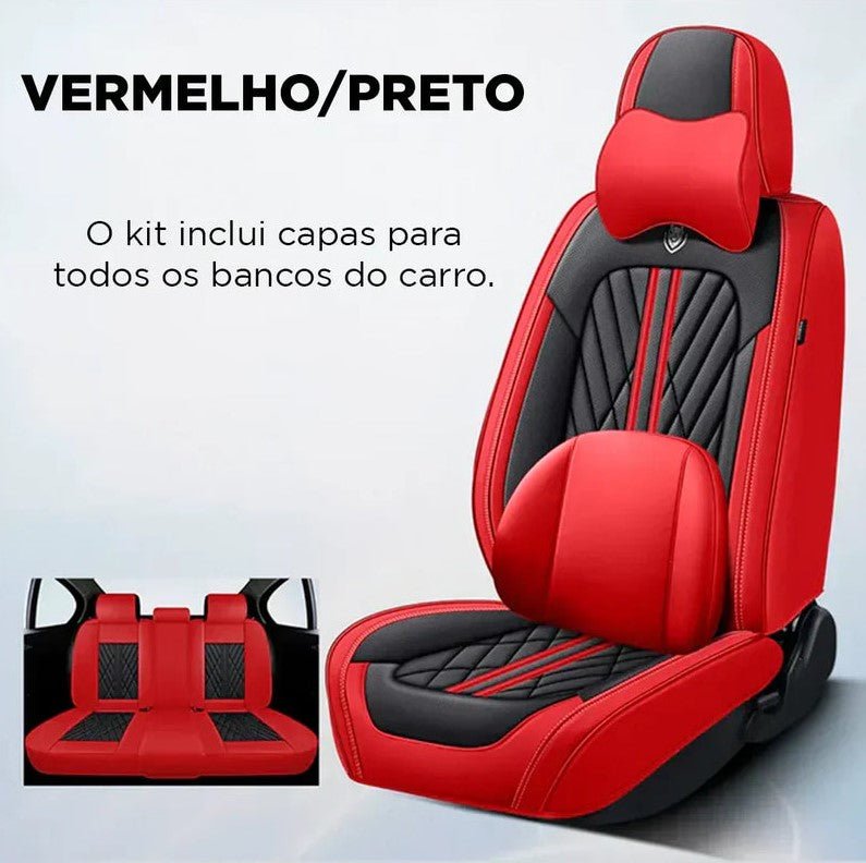 Kit Capas de Banco Automotivas Premium